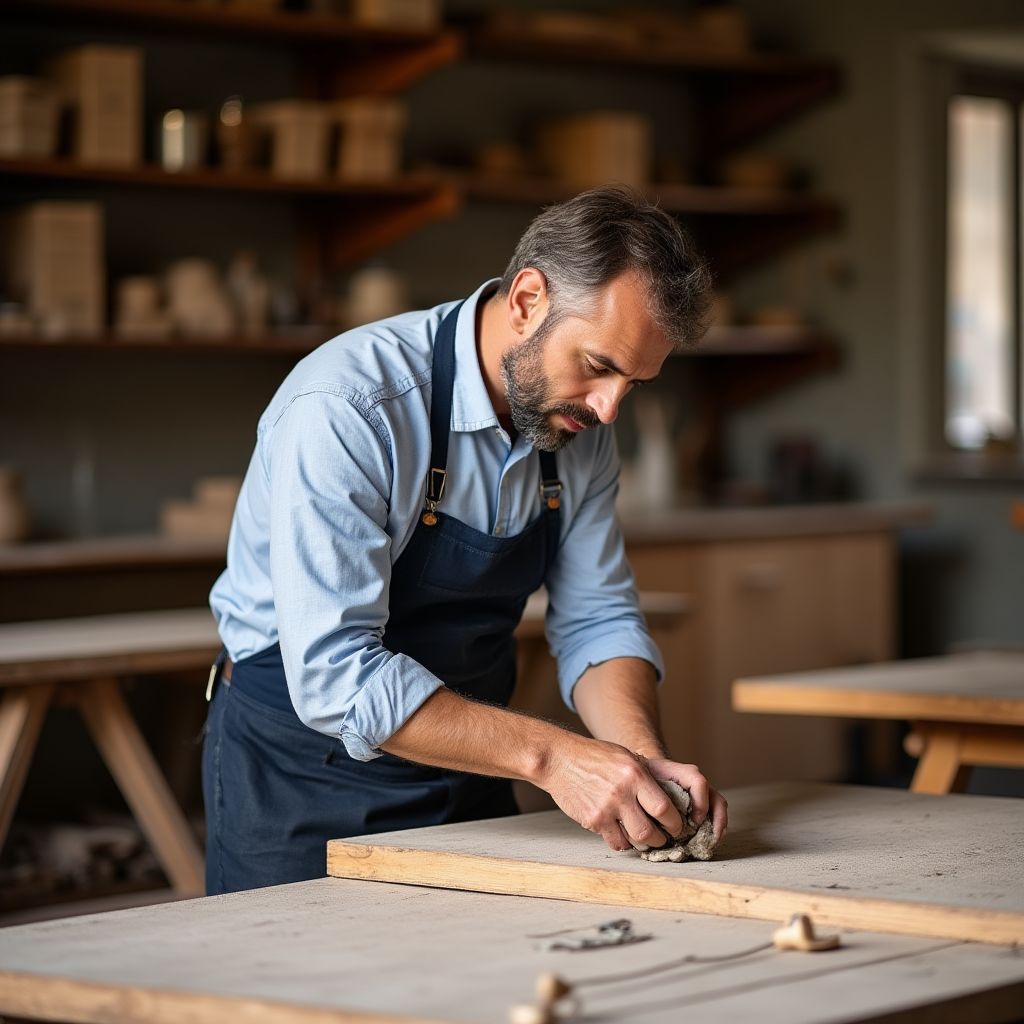 Atelier d'artisan