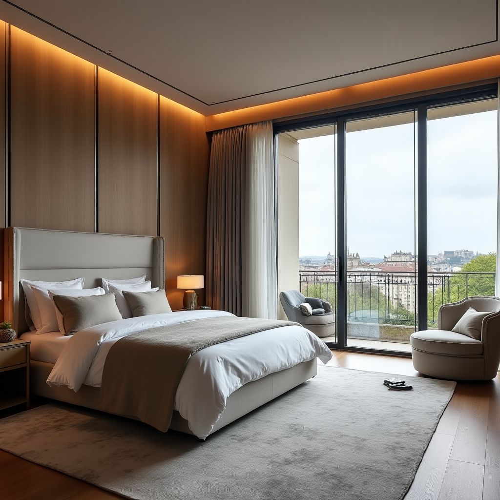 Chambre de luxe design