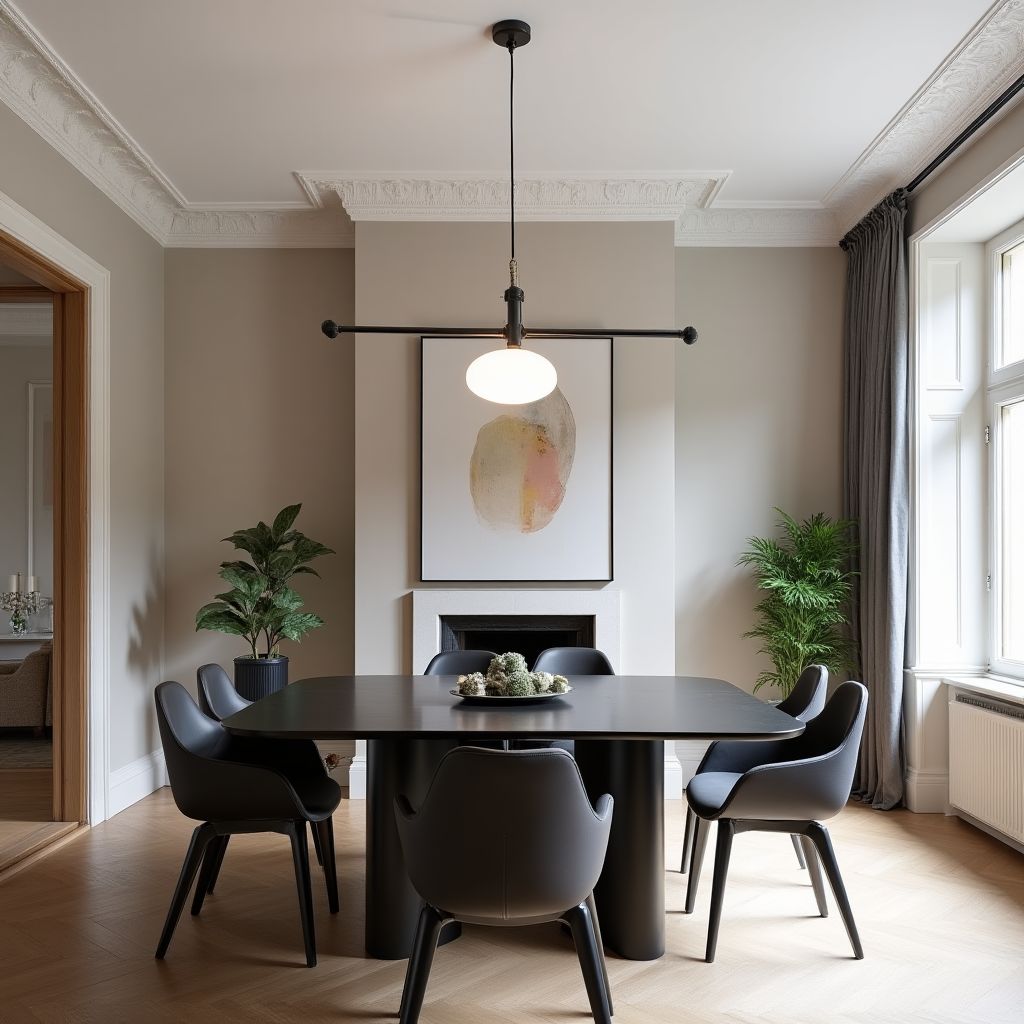 Salle à manger luxueuse
