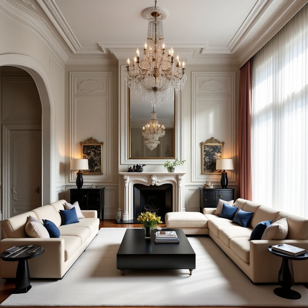 Salon luxueux à Bruxelles